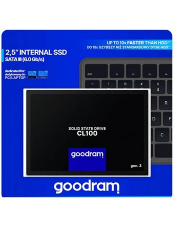 GOODRAM CL100 Gen3 SSD 120GB SATA3