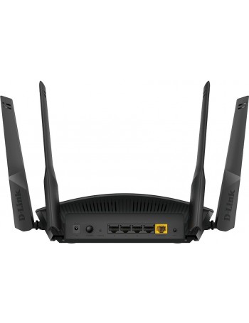 D-Link DIR-X1860 router sem fios Dual-band (2,4 GHz   5 GHz) Gigabit Ethernet Preto
