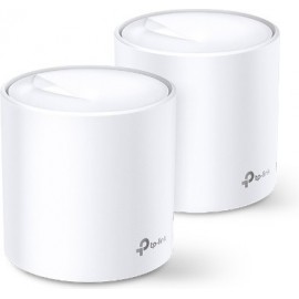 TP-LINK Deco X20 (2-pack) router sem fios Dual-band (2,4 GHz   5 GHz) Gigabit Ethernet Branco