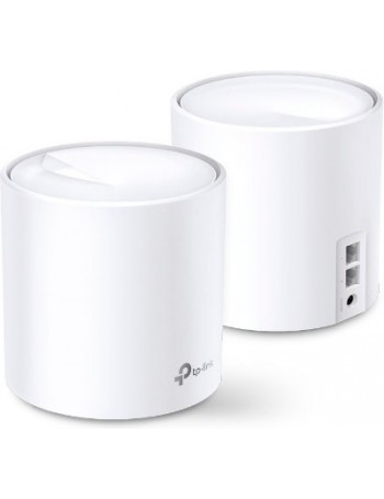 TP-LINK Deco X20 (2-pack) router sem fios Dual-band (2,4 GHz   5 GHz) Gigabit Ethernet Branco