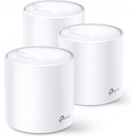 TP-LINK Deco X20(3-pack) router sem fios Dual-band (2,4 GHz   5 GHz) Gigabit Ethernet Branco