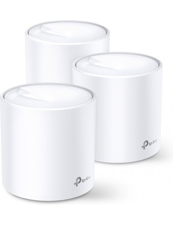 TP-LINK Deco X20(3-pack) router sem fios Dual-band (2,4 GHz   5 GHz) Gigabit Ethernet Branco