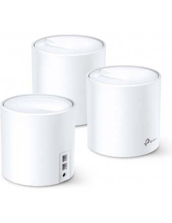 TP-LINK Deco X20(3-pack) router sem fios Dual-band (2,4 GHz   5 GHz) Gigabit Ethernet Branco