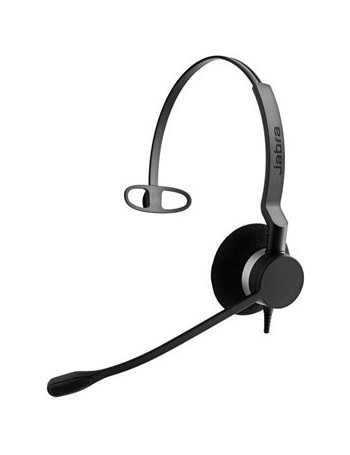 Jabra BIZ 2300 QD Mono Conjunto de auscultadores e microfone acoplado Fita de cabeça Preto