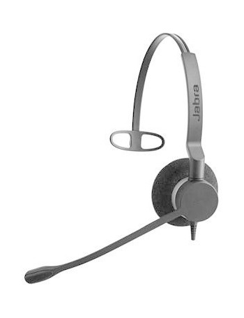 Jabra BIZ 2300 QD Mono Conjunto de auscultadores e microfone acoplado Fita de cabeça Preto