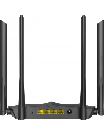 Tenda AC8 router sem fios Dual-band (2,4 GHz   5 GHz) Gigabit Ethernet Preto