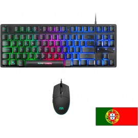 Mars Gaming MCPTKLPT teclado USB Português Preto
