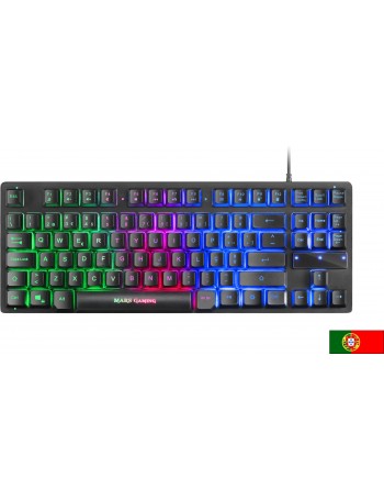 Mars Gaming MCPTKLPT teclado USB Português Preto