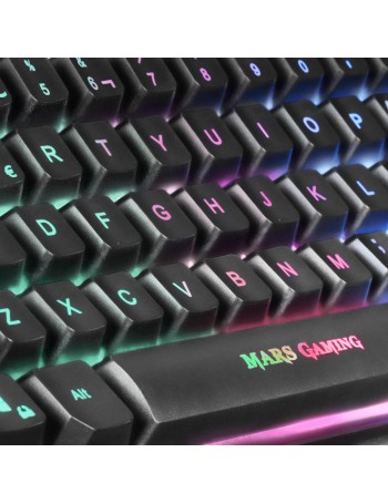 Mars Gaming MCPTKLPT teclado USB Português Preto