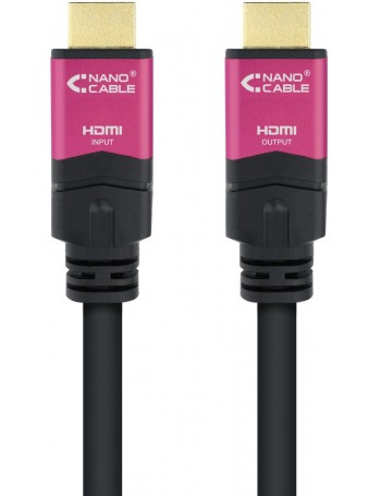 Nanocable 10.15.3730 cabo HDMI 30 m HDMI Type A (Standard) Preto, Rosa