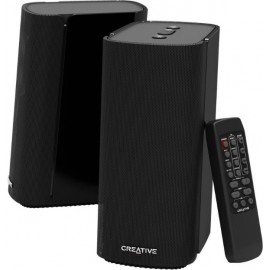 Creative Labs T100 Alto alcance 20 W Preto Com fios e sem fios