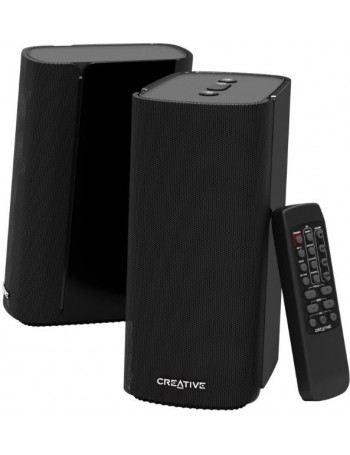 Creative Labs T100 Alto alcance 20 W Preto Com fios e sem fios