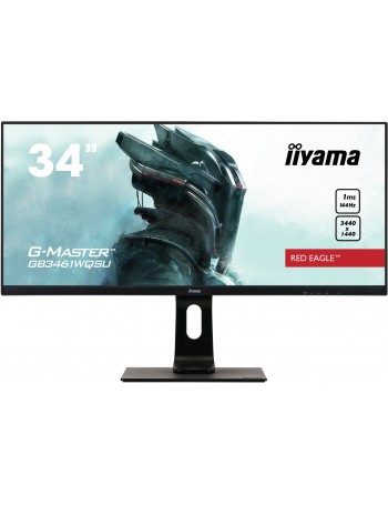 iiyama G-MASTER GB3461WQSU-B1 monitor de ecrã 86,4 cm (34") 3440 x 1440 pixels UWQHD LED Preto