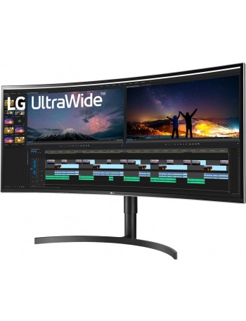 LG 38WN75C-B LED display 96,5 cm (38") 3840 x 1600 pixels Ultra-Wide Quad HD+ Preto