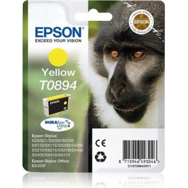 Epson Monkey Tinteiro Amarelo T0894 Tinta DURABrite Ultra (c alarme RF+AM)