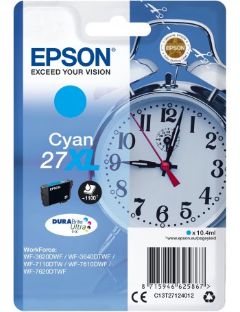Epson Alarm clock C13T27124012 tinteiro Original Ciano 1 unidade(s)