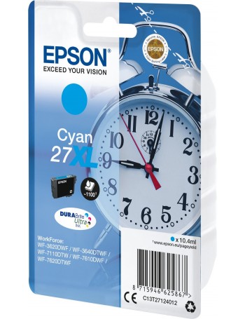 Epson Alarm clock C13T27124012 tinteiro Original Ciano 1 unidade(s)