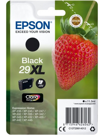 Epson Strawberry C13T29914012 tinteiro Original Preto 1 unidade(s)