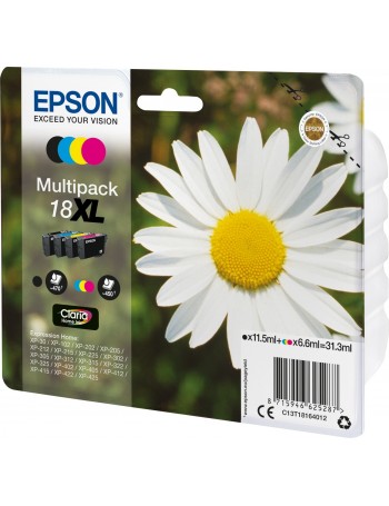 Epson Daisy C13T18164012 tinteiro Original Preto, Ciano, Magenta, Amarelo 1 unidade(s)