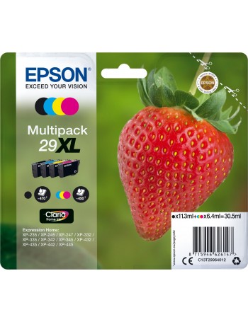 Epson Strawberry C13T29964012 tinteiro Original Preto, Ciano, Magenta, Amarelo 1 unidade(s)