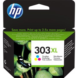 HP 303XL Original Ciano, Magenta, Amarelo