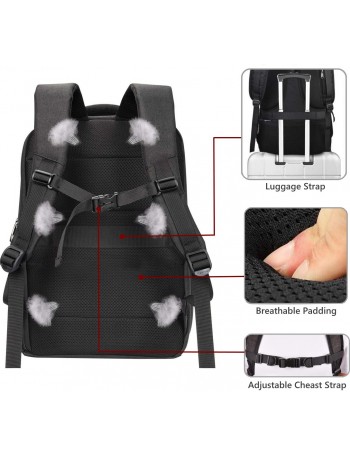 Ewent EW2526 mala para portáteis 39,6 cm (15.6") Mochila Preto