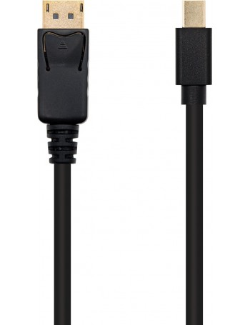 Nanocable DisplayPort, 3m Mini DisplayPort Preto