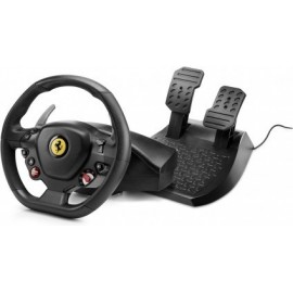 Thrustmaster T80 Ferrari 488 GTB Edition Volante + Pedais PlayStation 4 Digital Preto