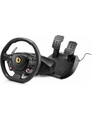 Thrustmaster T80 Ferrari 488 GTB Edition Volante + Pedais PlayStation 4 Digital Preto