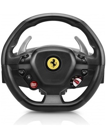 Thrustmaster T80 Ferrari 488 GTB Edition Volante + Pedais PlayStation 4 Digital Preto