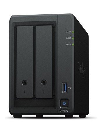 Synology DiskStation DS720+ servidor NAS e de armazenamento J4125 Ethernet LAN PC Preto