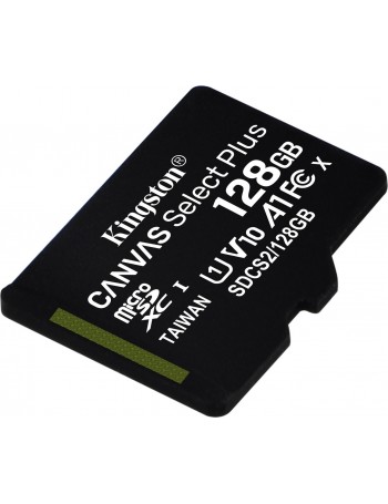 Kingston Technology Canvas Select Plus cartão de memória 128 GB MicroSDXC Classe 10 UHS-I