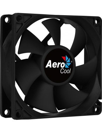 Aerocool Force 8 Caixa de computador Refrigerador 8 cm Preto