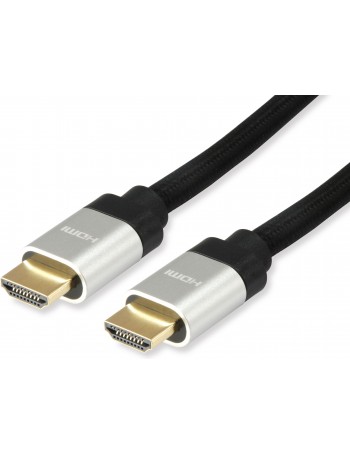 Equip 119383 cabo HDMI 5 m HDMI Type A (Standard) Preto, Prateado