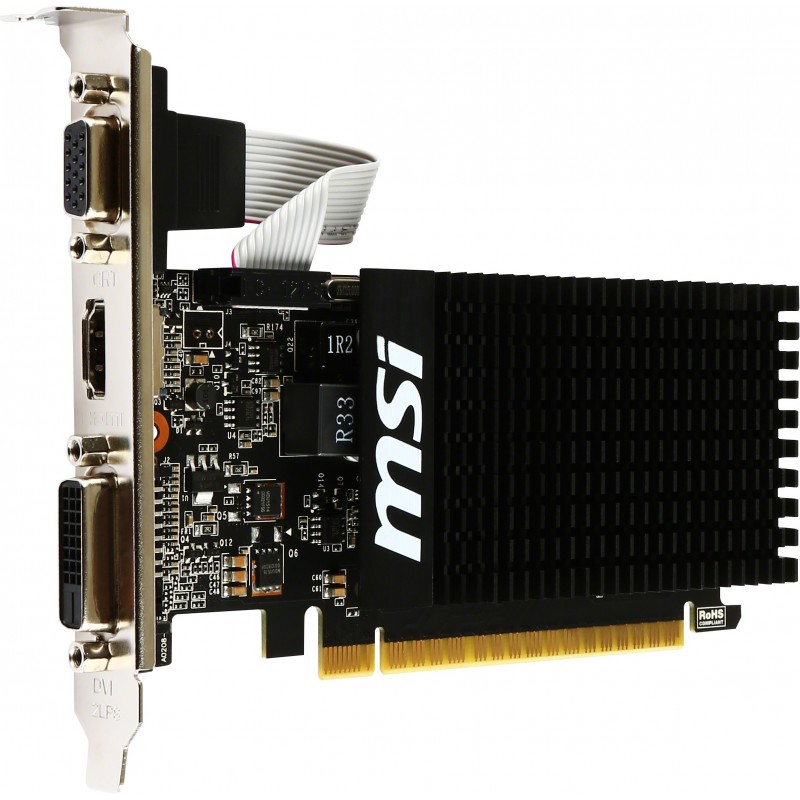 Placa de Video GT710 Nvidia Geforce 2GB DDR3 - GT710/2G