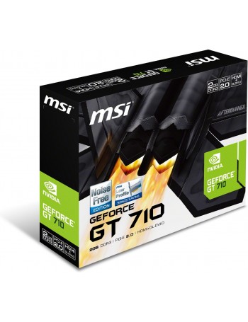 MSI V809-2000R placa de vídeo NVIDIA GeForce GT 710 2 GB GDDR3