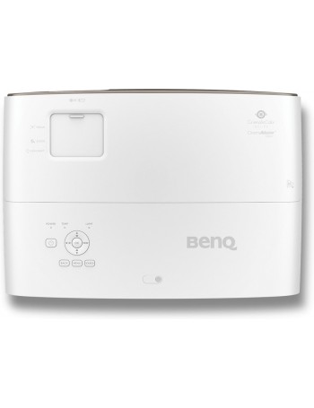 Benq W2700 datashow 2000 ANSI lumens DLP 2160p (3840x2160) Compatibilidade 3D Projetor de mesa Castanho, Branco