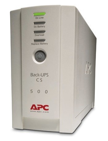 APC Back- UPS Em espera (Offline) 500 VA 300 W 4 tomada(s) CA