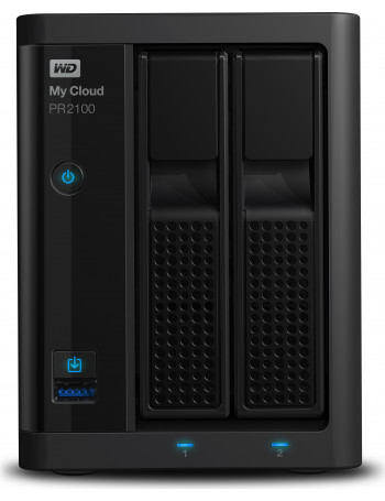 Western Digital My Cloud PR2100 N3710 Ethernet LAN PC Preto NAS