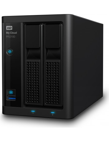 Western Digital My Cloud PR2100 N3710 Ethernet LAN PC Preto NAS