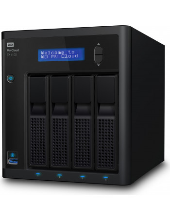 Western Digital My Cloud EX4100 Armada 388 Ethernet LAN PC Preto NAS