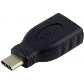 AISENS A108-0323 cabo de interface adaptador de género USB-C USB-A Preto