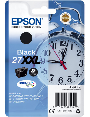 Epson Alarm clock C13T27914012 tinteiro Original Preto 1 unidade(s)