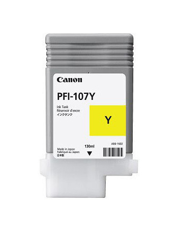 Canon PFI-107Y Original Amarelo 1 unidade(s)