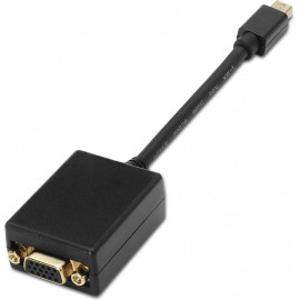 AISENS A125-0135 cabo de interface adaptador de género Mini DisplayPort VGA Preto