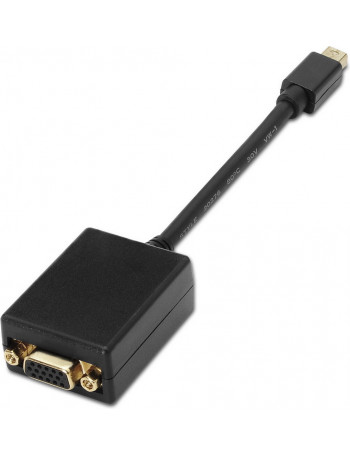 AISENS A125-0135 cabo de interface adaptador de género Mini DisplayPort VGA Preto