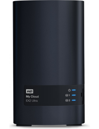 Western Digital My Cloud EX2 Ultra Armada 385 Ethernet LAN PC Preto NAS