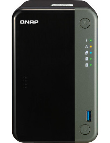 QNAP TS-253D J4125 Ethernet LAN Tower Preto NAS
