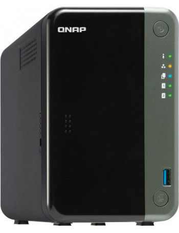 QNAP TS-253D J4125 Ethernet LAN Tower Preto NAS