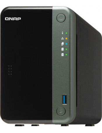 QNAP TS-253D J4125 Ethernet LAN Tower Preto NAS